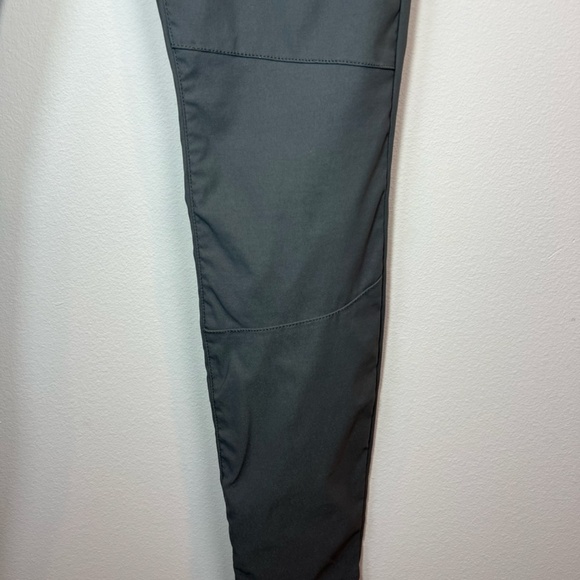 Toad & Co Womens Flextime Skinny Pants Gray Mid Rise Stretch Nylon Outdoor Sz 12 - Picture 3 of 14